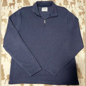 OLD NAVY Navy Blue 1/4 Zip Sweater (Size - M)